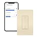 Legrand Radiant WNRL33LA Wireless Smart Switch with Netatmo, Home/Away, Compatible with Alexa, Google Assistant & Apple HomeKit, Light Almond (1 Count)