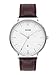 s.Oliver Time Herren Analog Quarz Uhr mit Leder Armband SO-3617-LQ