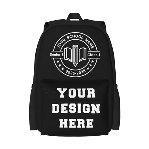 Bulk Custom Clear Backpack Personalized Laptop Backpack for Men Women Add Your Design Here Logo Casual Customized Travel Computer Bookbag for Work Travel2