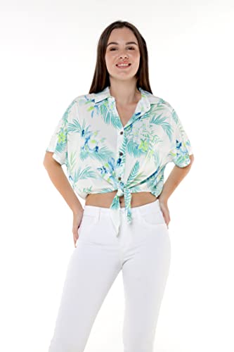 Image of Hawaii Hangover Family Matching Hawaiian Clothes, Orchid Breeze White | Family matching Hawaiian outfits, Orchid Breeze White, lightweight rayon, machine washable, tropical floral print, luaus