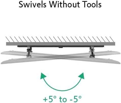 Image of ynVISION.DESIGN Heavy Duty TV Wall Mount for 40 inch-65 inch TVs (Pack of 4)- TV Mount with Tilt & Swivel - Pull Out up to 5.4in for Cable Management & Service - MAX VESA 400x400, 165lbs, 3 Studs Installation