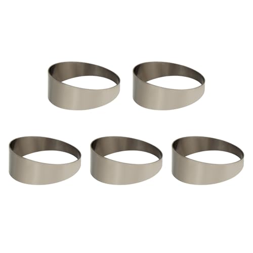 Tube inox pour echappement raccord tuyau d'échappement système d'échappement coude tuyau echappement adaptateur de tuyau d'échappement coupe embout ligne d'échappement voiture (5pcs 63.5mm 2,5 pouces)