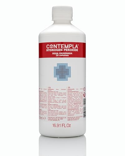 Peróxido de hidrógeno CONTEMPLA®, H2O2, Peróxido de hidrógeno al 3 por ciento 3% 10 vols. 500 ml