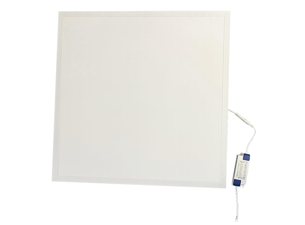 Panel LED 60x60 28 W 3000 K, 150 lm/W, biała rama i sterownik Lifud. Idealny do efektywnego i wydajnego oświetlenia w biurach i pomieszczeniach komercyjnych. Idealny do sufitów