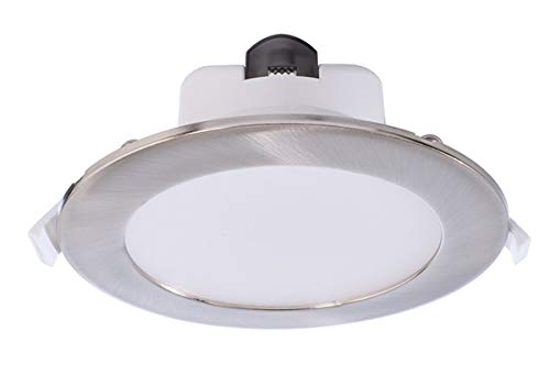 Deko-Light Plafoniera Led Da Incasso Acrux, Ø 17 Cm, Argento Opaco, Cct - 2
