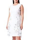 Desigual Damen 19swvkxs1000 Kleid, Weiß, 26 Kurz EU