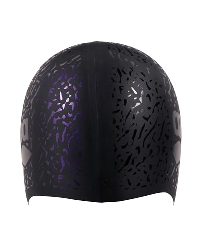 Image of Arena Unisex Shine Silicone Swim Cap for Women and Men Fitness Swimmers Intensive Training Durable Soft Elastic Bathing Cap
