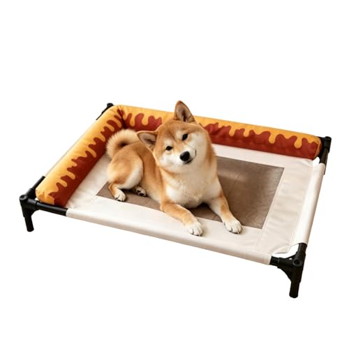 Lit surélevé pour chien extérieur lavable lit surélevé chats portable