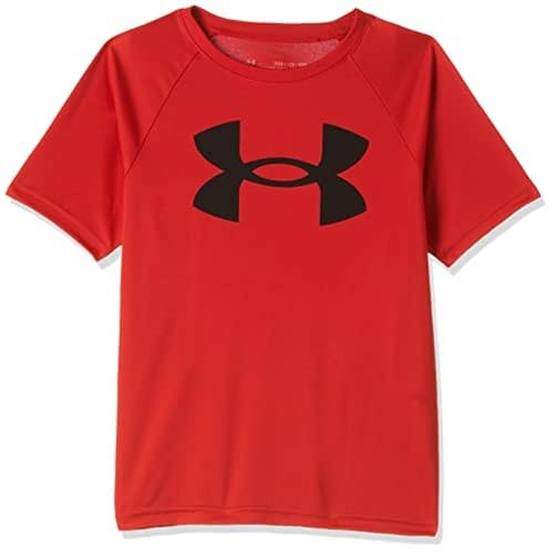Under Armour 1363283-600-YOUTH LARGE Boys Tech Big Logo Short Sleeve T-Shirt thumb #3