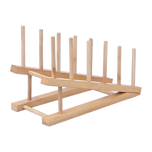 Support de puzzle pour enfants - Présentoir en bois pour puzzle | Support de puzzle portable en bois, étagère de puzzle flexible pour enfants, égoutri