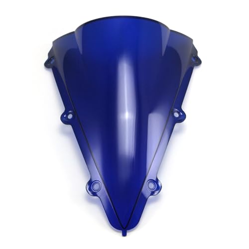 Pare-brise YZF-R1 bleu avec spoiler d'extension pour moto de course YZF1000 2004-2006