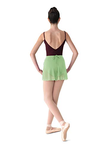 Mirella Women's Georgette Wrap Dance Skirt2