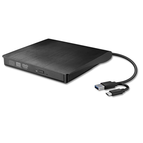Moipuytrey USB 3.0 外部DVD CD-ROM RWドライブエンクロージャードライブエンクロージャー5Gbps 12.7mm USB 3.0 外部DVD CD-ROM RWプレーヤーラップトップデスクトップブラック用