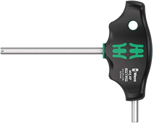 Wera 05023338001 454 HF T-Handle Hexagon Screwdriver Hex-Plus with Holding Function 4 x 100 mm