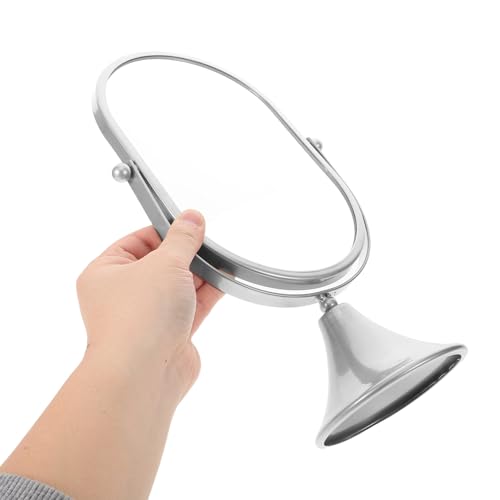 Miroir de table pivotant avec support stable pour un rasage précis