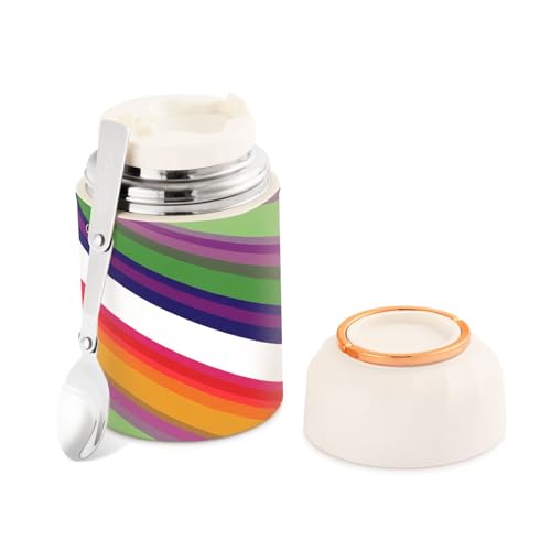 Termo para comida aislado al vacío que mantiene tu almuerzo caliente sin microondas 2