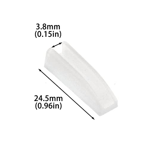 Pliers Tips Dghaop 10Pcs White Nylon Plastic Pliers Replacement Tips For Jewelry Making Pliers Eyeglass Arms Frame Plier Etc #TOP1