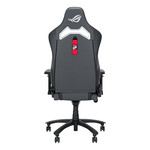ROG CHARIOT X CORE Sedia Gaming Ergonomica, Supporto Lombare Integrato, Braccioli 4D Regolabili, Poggiatesta Imbottito, Passante per riporre gli Accessori, Disponibile in 3 Colori, Grigia - Sedia gaming - Immagine 2