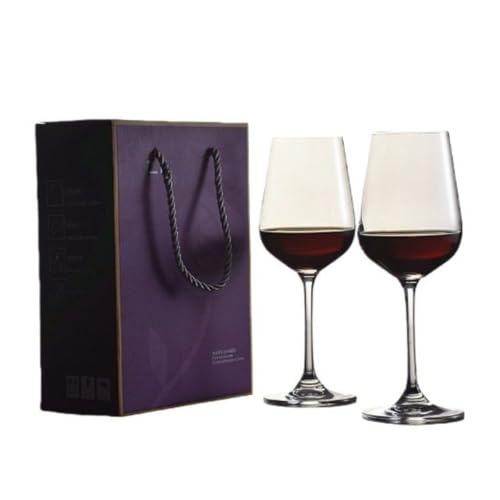 MCSWSEE �I�[�V�����O���X �����C���O���X 300ml �������ꂽ�f�U�C�� | ���C���O���X �Z�b�g�ɂ��œK �ϋv���K���X�� �����ȋP�� �H����@�Ή� ����g������M�t�g�܂� (�M�t�g�{�b�N�X2����i�J�b�v�y�A�j,5440/�J�b�v400ml�y�A)