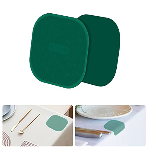 Fanximan Clips para Manteles, Lavables y Reutilizables, Antideslizante de Doble Cara Sin Olor, Ideales para Picnic al Aire Libre, Fiestas, Hogar, Boda, Restaurante(8 Piezas) Cover