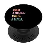 Funny Portuguese First Name Design - Corin PopSockets PopGrip Interchangeable