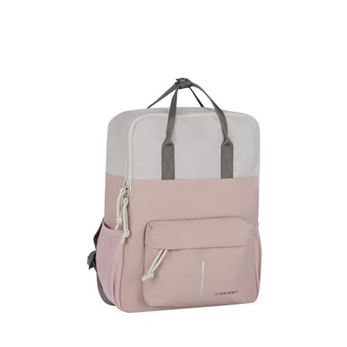 New Rebels Backham Springfield Altrosa 16L Rucksack Wasserabweisend Laptop 14