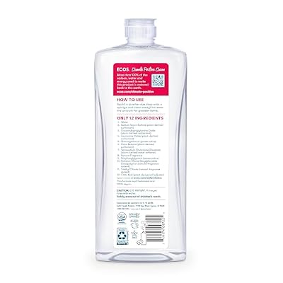 Earth Friendly Products Dishwashing Liquid, Natural Grapefruit, 25 Ounces, Orange (PL972212)