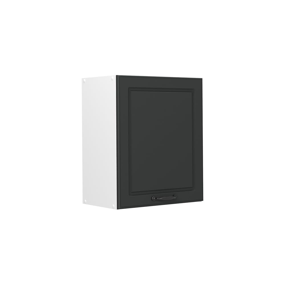 Vicco Wall cabinet "Raul", Anthracite Shaker Style/White 50 cm