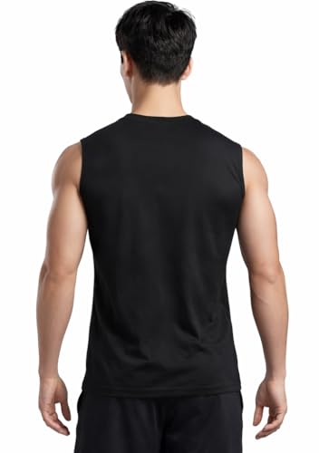 Image of JUGULAR Tank Tops Sleeveless T-Shirt for Men Gym Wear Vest Printed Stylish Round Neck Running for Sports Workout Fitness & Casual or Beach Wear