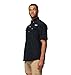 Columbia Mens PFG Bahama II Short Sleeve Fishing Shirt, Black, Medium
