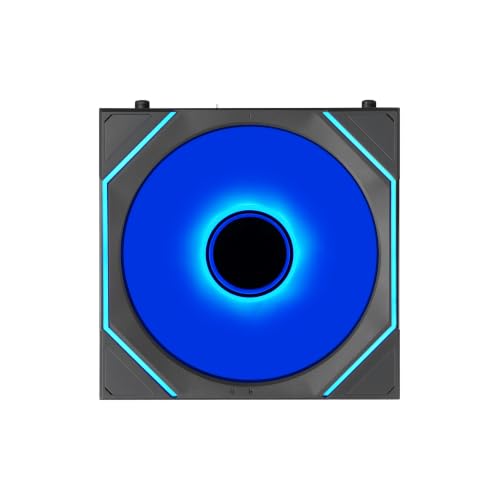 Image of Lian Li UNI Fan SL-INF Flex 120mm Reverse Blade ARGB Fan, Single Pack, Controller Not Included, Black (12RSLIN1F1B)