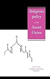 Religious Policy in the Soviet Union Hardback