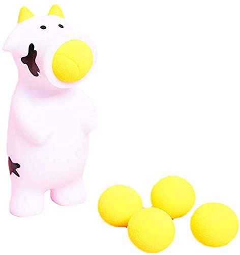 LUYAO Squeeze Popper Toy, Cute Animal Popper Slingshot with Foam Balls Shooting Squeeze Stress Relief Toys for Kids Boys Girls