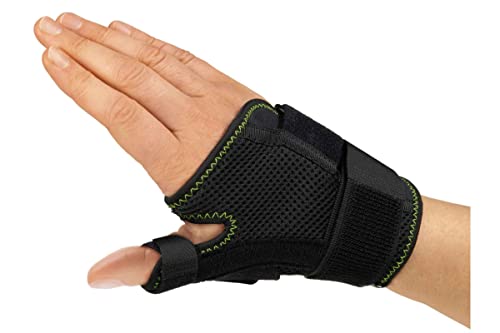 Orthèse de sport pouce L/XL idéale pour le fitness en salle et vos séances de gymnastique au sol