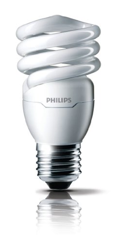 Philips Tornado 15W E27 Spiral Energy Saving Bulb, Warm White