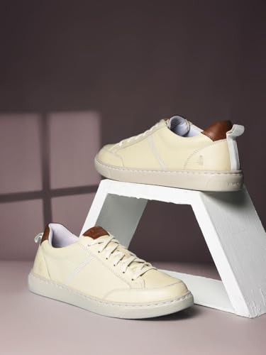 Image of Hush Puppies Mens Stan Leather Sneaker Sneaker