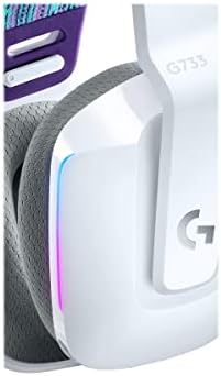 Logitech G733 Lightspeed kablosuz oyun kulaklığı kafa bantlı, LightSync RGB, Blue Voice Mikrofon Teknolojisi, PRO G Hoparlör, Ultra Hafif, 15 Saat Pil Ömrü, 20 m Menzil - Görsel 7