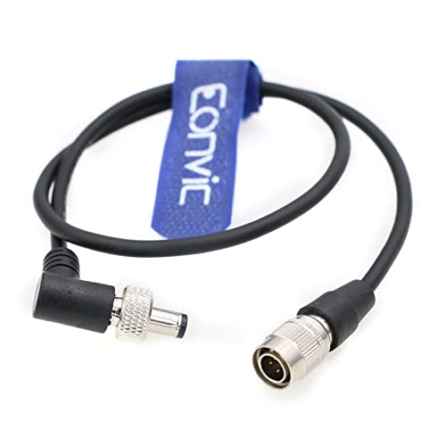 Câble Hirose 4 pins mâle vers DC 2,1mm à vis pour matériel Video Devices PIX