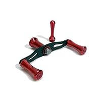 フィッシング シマノ ダイワ 左右共通 100mm ロングカーボンパワーハンドル