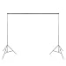 EMART EM-BS2030 Backdrop Support Stand 10 FT Crossbar, Fit Light Stands, Tripod