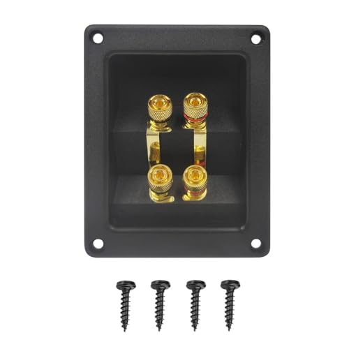 Conector de terminal para caja de altavoz de 4 vías miniatura 1