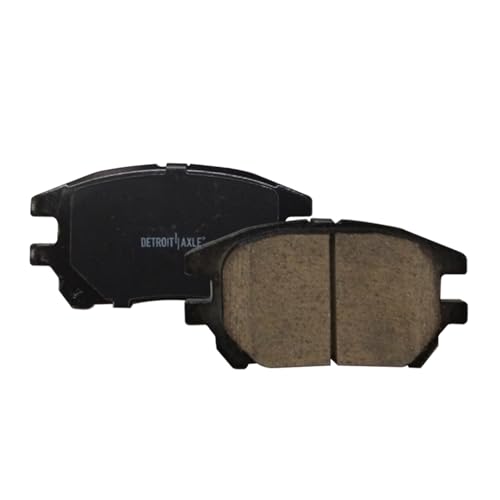 Image of Detroit Axle - Front Brake Pads for 2002-2003 Lexus RX300 Ceramic Brake Pads w /Hardware Replacement