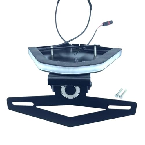 Support plaque clignotants stop LED intégrés pour S1000 RR noire