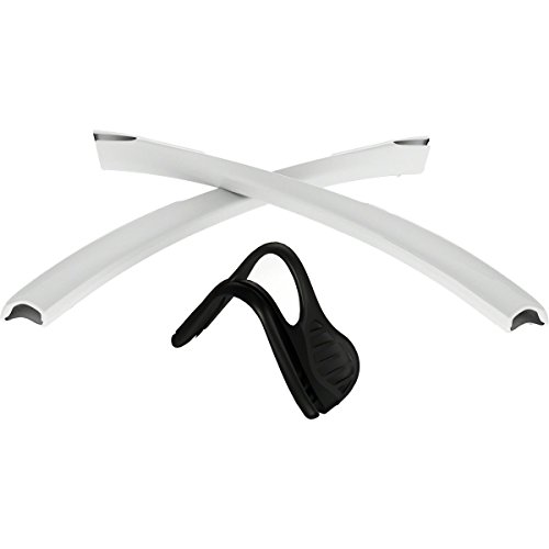 Oakley M2 Frame Earsock/Nosepiece Kit, White, One Size