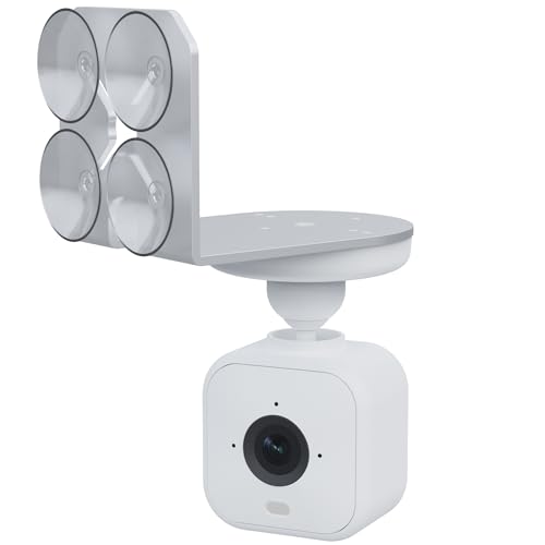 Window Mount for Blink Mini/Mini 2 /Blink Outdoor 4 /Blink Indoor Cameras, X-Stand Through Window Use Sercurity Camera, Fixed by Suction Cup Not Adhesive, Can Move Anywhere (Pack of 1)