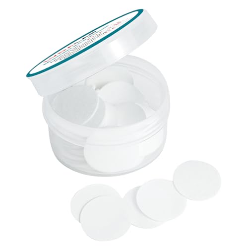Image of Nylon Membrane Filters, LVDALAB Hydrophilic Membrane Disc Filter Lab Filter Paper with 0.45m Pore Size and 13mm Diameter Pack of 100, Non Sterile