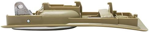 Miniatura 7 de Garage-Pro Manija de puerta interior delantera compatible con Honda Accord 1994-1997, bisel beige con palanca cromada, con agujero de bloqueo de