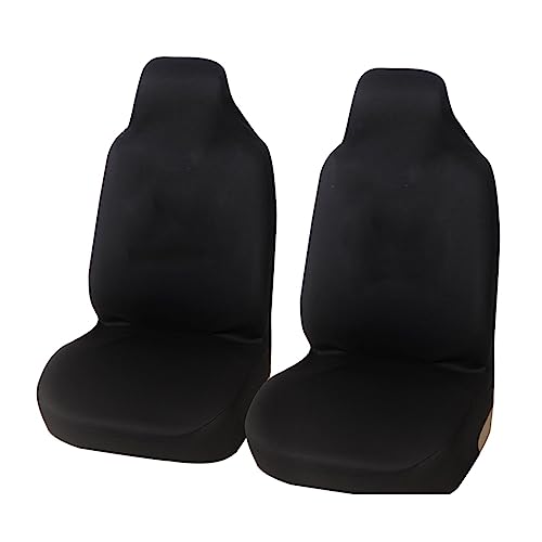 Housses de siège de voiture papillon noir | Lot de 2 universel avant