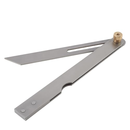 T-Bevel Stainless Steel Sliding Bevel Square 6.3 Blade Long for transferring Angles Carpenter Bevel Angle Finder Adjustable Sliding Range 3/75mm 7-inch Folded Length