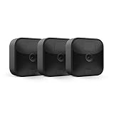Blink Outdoor – kabellose, witterungsbeständige HD-Sicherheitskamera mit zwei Jahren Batterielaufzeit und Bewegungserfassung, funktioniert mit Alexa | 3 Kameras
